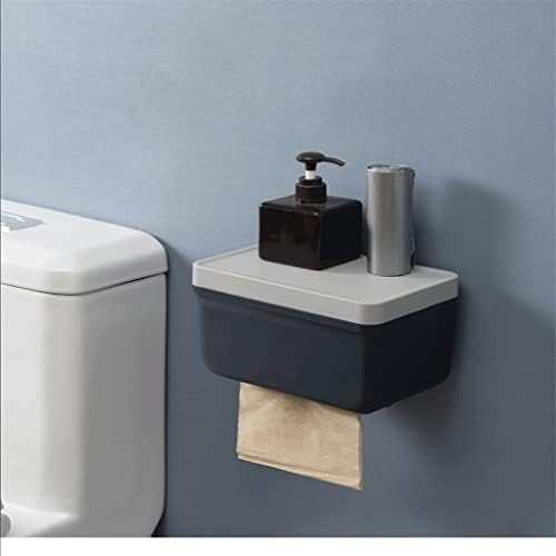N/A מחזיק נייר טואלט אטום למים למחזיק מגבת נייר טואלט מתקן אמבטיה קופסת קופסת קופסת טואלט קיר קיר קיר