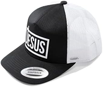 אפרוג'ס כובע ישוע לגברים - כובע המשאיות הנוצריות - מתכוונן