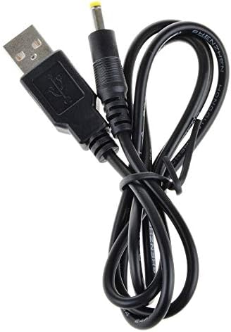 FITPOW USB PC אספקת חשמל טעינה מטען כבל כבל עופרת עבור HMDX JAM PARTY Wireless Wireless Boom Box HX-P730 HX-P730BL HX-P730GY HX-P730PK נטען סטריאו בום בום