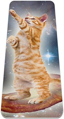 סיבזה חתול כוכב שמיים פרימיום עבה יוגה מחצלת ידידותי לסביבה גומי בריאות & כושר החלקה מחצלת עבור כל סוגים של תרגיל יוגה ופילאטיס