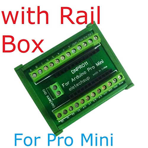 מודול מתאם הר הרכבות של DIN עבור Arduino Pro Mini לוח DIY PLC תעשייתי המשך