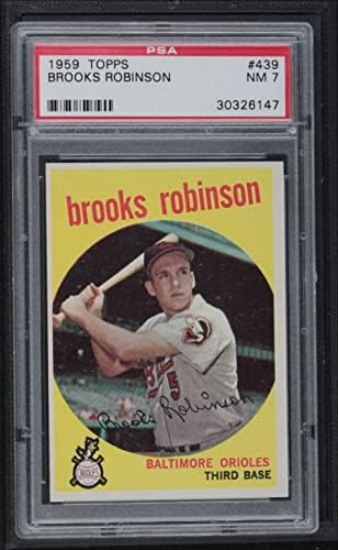 1959 Topps 439 Brooks Robinson Baltimore Orioles PSA PSA 7.00 Orioles