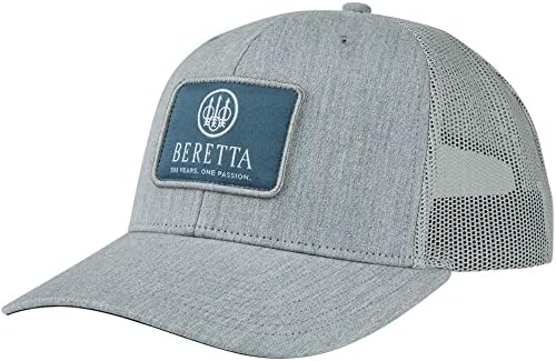 Beretta's גברים חיצוניים מזדמנים עם 6 פאנל ציד ציד משאית גב כובע אחורי עם סגירת סנאפבק מתכווננת