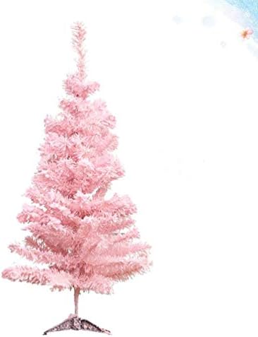 עץ חג המולד המלאכותי של עמוספון עץ חג המולד ורוד עץ חג חג המולד קישוט בית
