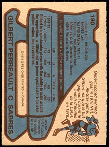 1979 O-PEE-CHEE 180 גילברט PERREAULT SABERS EX/MT SABERS