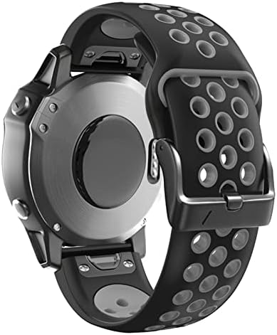 Fehauk Sport Silicone Watch Straps צמיד שחרור מהיר עבור Garmin Fenix ​​6x 6 Pro 5x 5 Plus 3HR 935 945 צמיד כף יד 22 26 ממ.