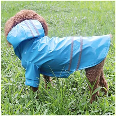 בגדי חיות מחמד כלב ברדס משקף מעילי גשם גור גור חיות מחמד מעילי גשם מעילי חתולים חיצוניים בגדים מתאימים לצ'יוואווה כלב מעיל גשם