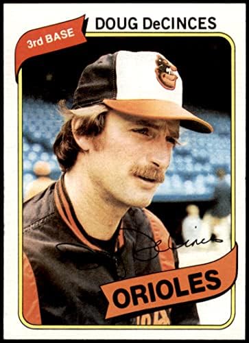 1980 Topps 615 Doug Deceses Baltimore Orioles NM/MT Orioles