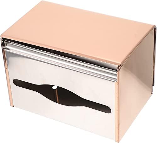 Rahyma Weiping - מחזיק נייר נייר טואלט קיר קיר נירון נייר נייר טואלט קופסא קופסת רקמות רקמות מארז לשירותים לחדר אמבטיה שחור שחור שחור