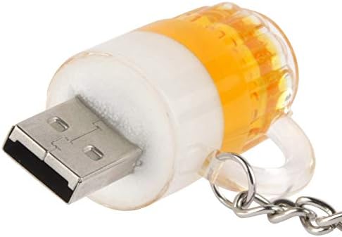 Luokangfan LLKKFFF אחסון נתונים מחשב אחסון בירה מחזיק מפתח סגנון USB דיסק פלאש עם זיכרון 2 ג'יגה -בייט