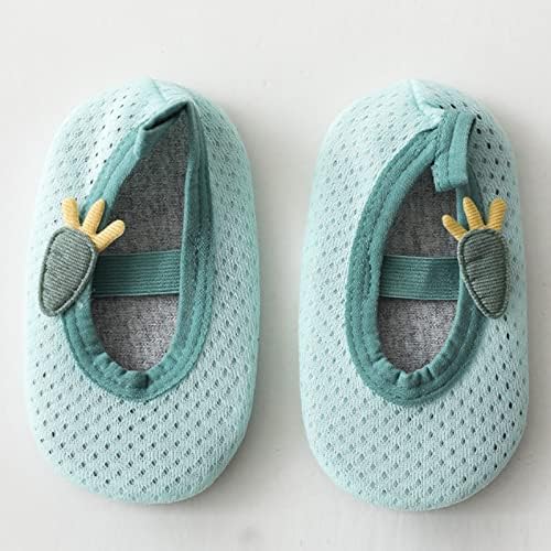 תינוקת נעלי תינוקות בני בנות בעלי החיים הדפסי קריקטורה גרבי פעוט לנשימה רשת את רצפת גרביים יחפים גרבי החלקה נעלי עבור בנות בני