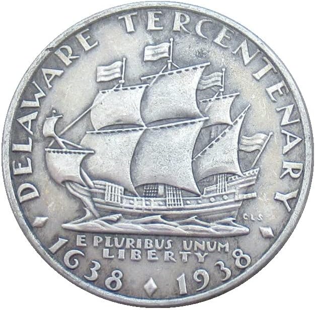מטבע זיכרון של חצי דולר ארהב 1936 עותק זר מצופה כסף