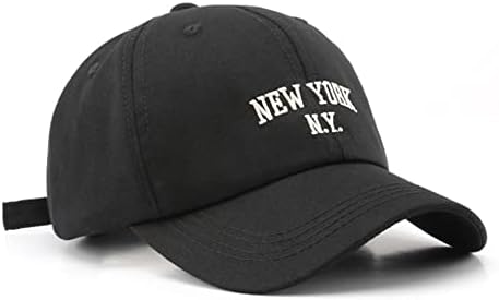 טהור פאנג יוניסקס ניו יורק כובע רקמת בייסבול כובע מתכוונן סנאפבק בציר שטף אבא כובע